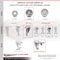 Service Caster Semi Steel Swivel TS Caster w/Roller Bearing-4" Wheel&12MM Stem w/Total Lock BRK SCC-TSTTL20S415-SSR-M1215 - alternate 4